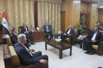  البلد اليوم : وزير الكهرباء المهندس غسان الزامل يلتقي مع نائب رئيس جمعية الصداقة الشعبية الإيرانية - السورية