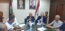  البلد اليوم : وزير الكهرباء المهندس غسان الزامل في الشركة العامة لكهرباء حلب