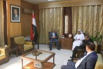  البلد اليوم : وزير الكهرباء المهندس غسان الزامل يلتقي  القائم بأعمال بالنيابة في سفارة دولة الإمارات العربية المتحدة بدمشق