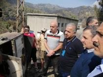  البلد اليوم : وزير الكهرباء غسان الزامل يطلع على الأضرار الكهربائية جراء الحرائق في ريف اللاذقية